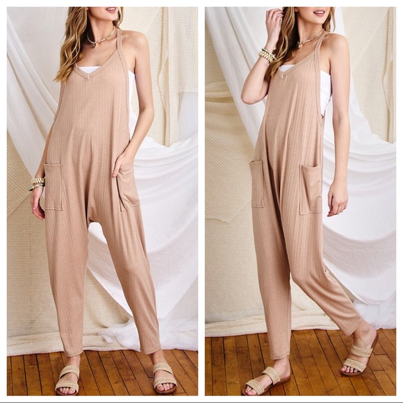 ShopEvelynne Pants - Fabulous Solid Harem Jumpsuit